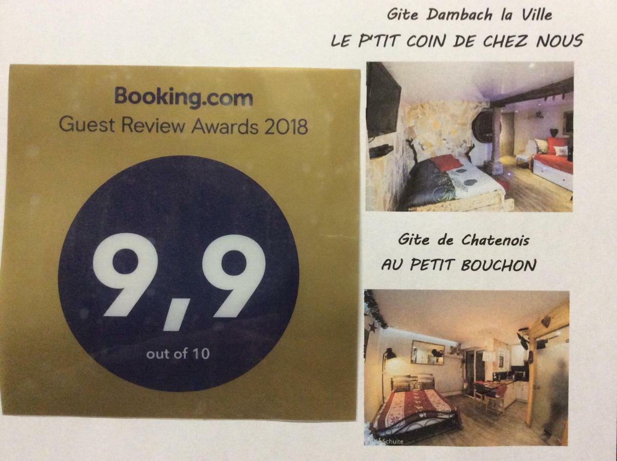 Le P'Tit Coin De Chez Nous Villa Dambach Exteriör bild